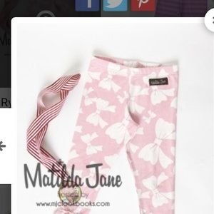 Matilda Jane Ryba’s Leggings Girls Size 6